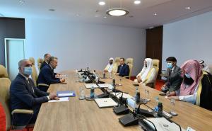 N.G. /Radiosarajevo.ba / Bakir Izetbegović na sastanku sa Abdullatifom bin Abdulaziz Al-Sheikhom